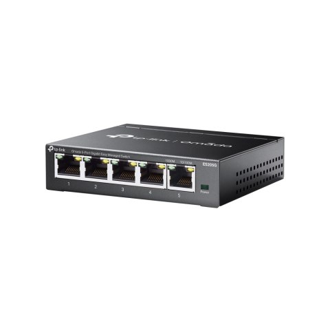 TP-LINK Przełącznik ES205G Omada 5-Port Gigabit Easy Managed Switch TP-LINK Przełącznik ES205G Omada 5-Port Gigabit Easy Managed Switch