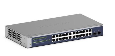 Netgear Przełącznik GS724T-600EUS Smart 24xGbE Netgear Przełącznik GS724T-600EUS Smart 24xGbE