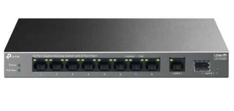TP-LINK Przełącznik LS1210GP 10xGE PoE+ TP-LINK Przełącznik LS1210GP 10xGE PoE+