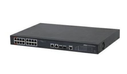 Dahua Przełącznik PoE 16-portowy PFS4218-16ET-240- V3 Dahua Przełącznik PoE 16-portowy PFS4218-16ET-240- V3