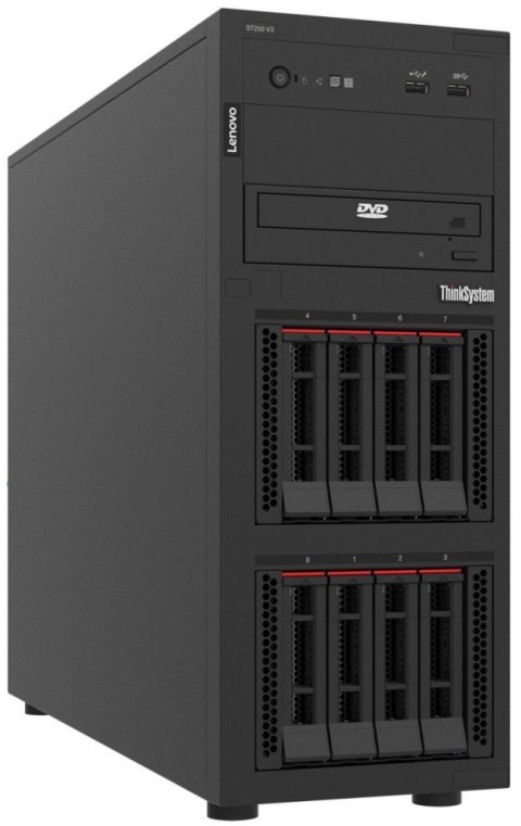 Lenovo Serwer ThinkSystem ST250 V3 E-2468 8C 7DCEA02VEA Lenovo Serwer ThinkSystem ST250 V3 E-2468 8C 7DCEA02VEA