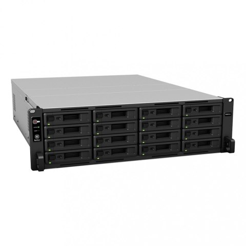 Synology Serwer NAS RS4021xs+ 16x0HDD 16GB Xeon D-1541 4x1GbE 2x10GbE 3U 2xPCI-E Synology Serwer NAS RS4021xs+ 16x0HDD 16GB Xeon D-1541 4x1GbE 2x10GbE 3U 2xPCI-E