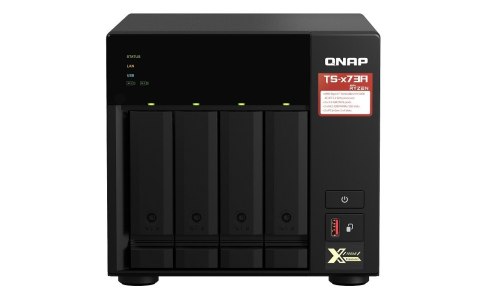QNAP Serwer NAS TS-473A AMD Ryzen QC2.2 GHz.2.5GbE 8 GB RAM QNAP Serwer NAS TS-473A AMD Ryzen QC2.2 GHz.2.5GbE 8 GB RAM