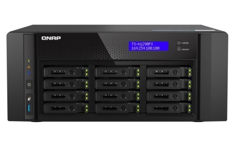 QNAP Serwer NAS TS-h1290FX-7302P-128G 12x0HDD AMDEPYC 7332P 16 QNAP Serwer NAS TS-h1290FX-7302P-128G 12x0HDD AMDEPYC 7332P 16