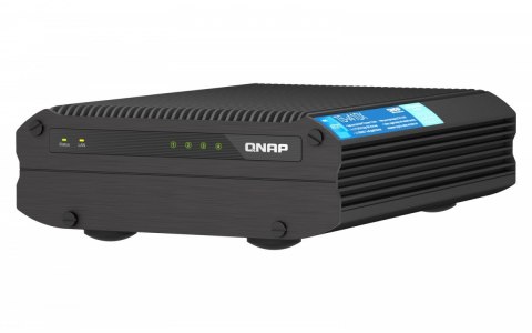 QNAP Serwer NAS TS-i410X-8G 4-bay 2.5 cala bez wentylatora QNAP Serwer NAS TS-i410X-8G 4-bay 2.5 cala bez wentylatora
