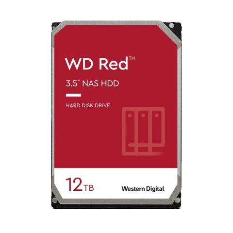 Western Digital Dysk 3,5 cala WD Red Plus 12TB CMR 256MB/7200RPM Class Western Digital Dysk 3,5 cala WD Red Plus 12TB CMR 256MB/7200RPM Class