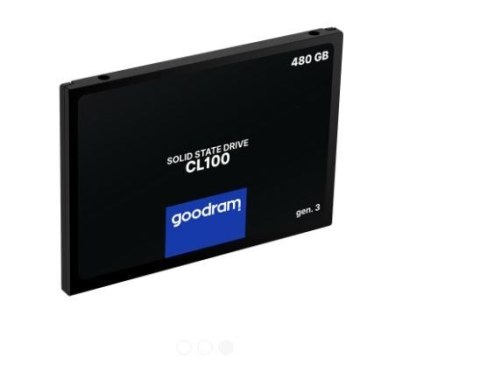 GOODRAM Dysk CL100 G3 480GB SATA3 2,5 GOODRAM Dysk CL100 G3 480GB SATA3 2,5
