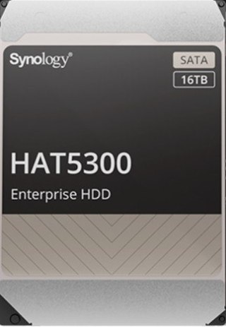 Synology Dysk HDD SATA 16TB HAT5300-16T 16TB SATA 7,2k 3,5' 512e