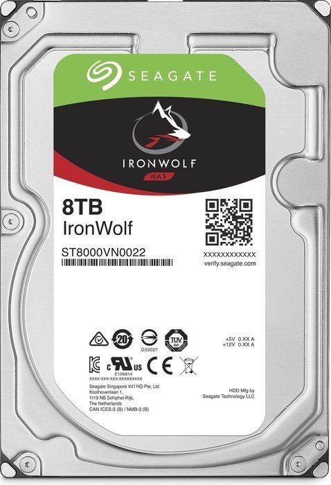 Seagate Dysk IronWolf 8TB 3,5 256MB ST8000VN004 Seagate Dysk IronWolf 8TB 3,5 256MB ST8000VN004