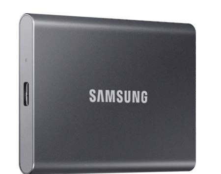 Samsung Dysk Portable T7 2TB USB3.2 GEN.2 szary Samsung Dysk Portable T7 2TB USB3.2 GEN.2 szary