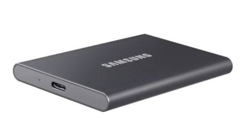 Samsung Dysk Portable T7 2TB USB3.2 GEN.2 szary Samsung Dysk Portable T7 2TB USB3.2 GEN.2 szary