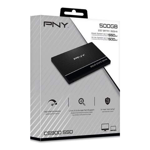 PNY Dysk SSD 500GB 2,5 SATA3 SSD7CS900-500-RB PNY Dysk SSD 500GB 2,5 SATA3 SSD7CS900-500-RB