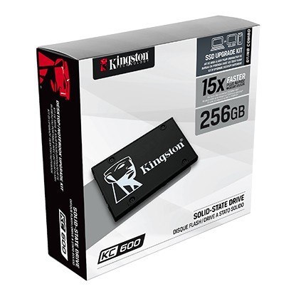 Kingston Dysk SSD KC600 SERIES 256GB SATA3 2.5' 550/500 MB/s Kingston Dysk SSD KC600 SERIES 256GB SATA3 2.5' 550/500 MB/s