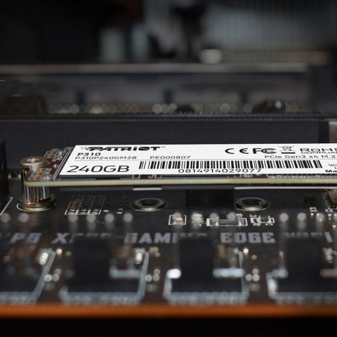 Patriot Dysk SSD P310 240GB M.2 2280 1700/1000 PCIe NVMe Gen3 x 4