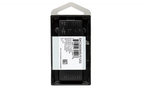 Kingston Dysk SSD SKC600 512GB mSATA 550/520 MB/s Kingston Dysk SSD SKC600 512GB mSATA 550/520 MB/s