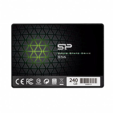Silicon Power Dysk SSD Slim S56 240GB 2,5" SATA3 460/450MB/s 7mm Silicon Power Dysk SSD Slim S56 240GB 2,5" SATA3 460/450MB/s 7mm