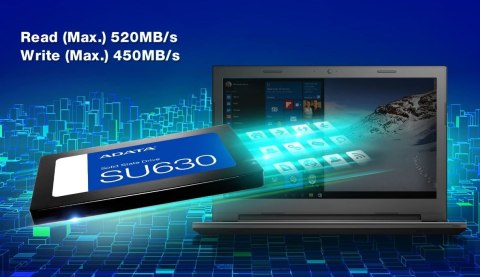 Adata Dysk SSD Ultimate SU630 480GB 2.5 S3 3D QLC Retail