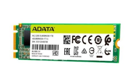 Adata Dysk SSD Ultimate SU650 256GB M.2 TLC 3D 2280 SATA Adata Dysk SSD Ultimate SU650 256GB M.2 TLC 3D 2280 SATA