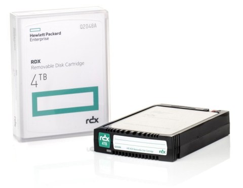 Hewlett Packard Enterprise Kaseta z dyskiem RDX 4TB Q2048A Hewlett Packard Enterprise Kaseta z dyskiem RDX 4TB Q2048A
