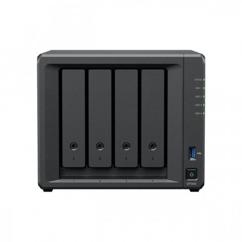 Synology Serwer NAS DP340 AMD R1600 16GB 4x8TB 2x400G 3Y Synology Serwer NAS DP340 AMD R1600 16GB 4x8TB 2x400G 3Y