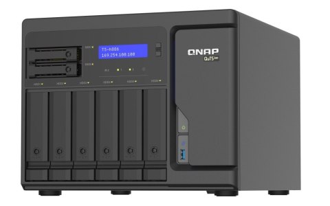 QNAP Serwer NAS TS-h886-D1602-8G 0xHDD Intel Xeon D-1602 8GB QNAP Serwer NAS TS-h886-D1602-8G 0xHDD Intel Xeon D-1602 8GB