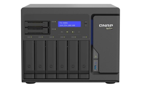 QNAP Serwer NAS TS-h886-D1602-8G 0xHDD Intel Xeon D-1602 8GB QNAP Serwer NAS TS-h886-D1602-8G 0xHDD Intel Xeon D-1602 8GB