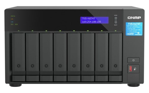 QNAP Serwer NAS TVS-h874T-i7-32G 8bay Intel Core i7 32GB RAM QNAP Serwer NAS TVS-h874T-i7-32G 8bay Intel Core i7 32GB RAM