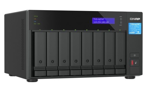 QNAP Serwer NAS TVS-h874T-i7-32G 8bay Intel Core i7 32GB RAM QNAP Serwer NAS TVS-h874T-i7-32G 8bay Intel Core i7 32GB RAM