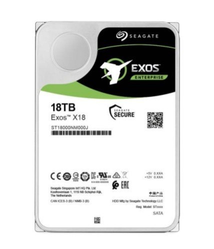 Seagate Dysk Exos X18 10TB 4Kn SATA 3,5 ST10000NM018G Seagate Dysk Exos X18 10TB 4Kn SATA 3,5 ST10000NM018G