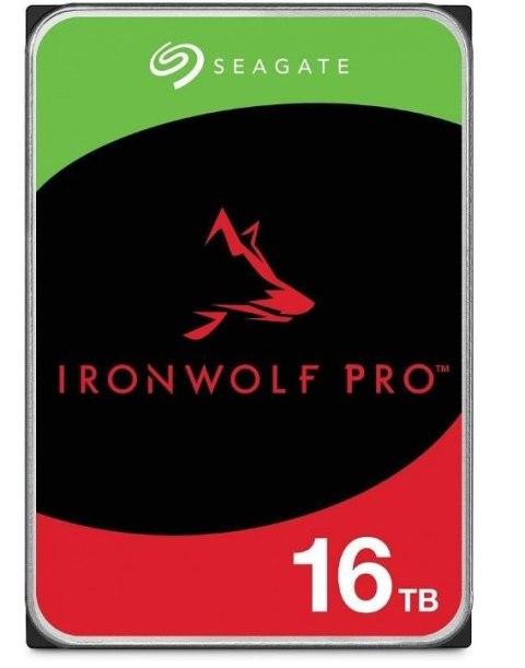 Seagate Dysk IronWolfPro 16TB 3.5'' 256MB ST16000NT001 Seagate Dysk IronWolfPro 16TB 3.5'' 256MB ST16000NT001