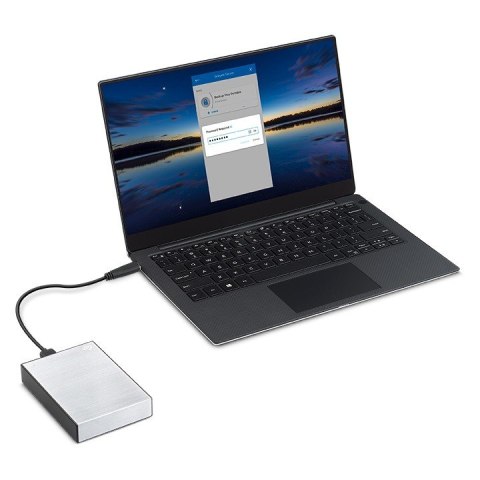 Seagate Dysk One Touch 2TB 2,5 STKY2000401 srebrny