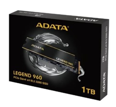 Adata Dysk SSD Legend 960 1TB PCIe 4x4 7.4/6 GB/s M2 Adata Dysk SSD Legend 960 1TB PCIe 4x4 7.4/6 GB/s M2