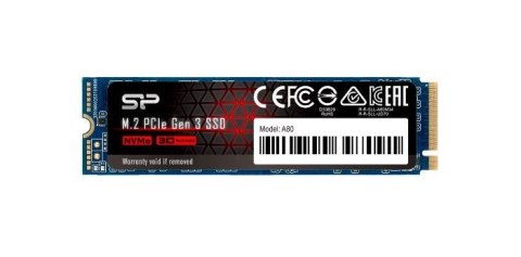 Silicon Power Dysk SSD P34A80 1TB PCIe M.2 NVMe 3400/3000 MB/s Silicon Power Dysk SSD P34A80 1TB PCIe M.2 NVMe 3400/3000 MB/s