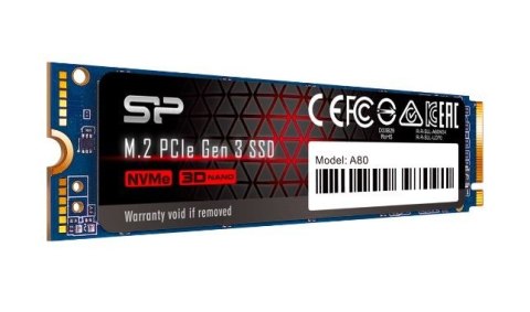 Silicon Power Dysk SSD P34A80 1TB PCIe M.2 NVMe 3400/3000 MB/s Silicon Power Dysk SSD P34A80 1TB PCIe M.2 NVMe 3400/3000 MB/s