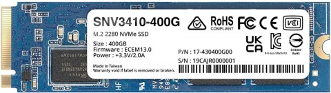 Synology Dysk SSD SATA 400GB M2 2280 SNV3410-400G Synology Dysk SSD SATA 400GB M2 2280 SNV3410-400G