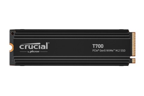 Crucial Dysk SSD T700 4TB M.2 NVMe 2280 PCIe 5.0 12400/11800 Radiator Crucial Dysk SSD T700 4TB M.2 NVMe 2280 PCIe 5.0 12400/11800 Radiator