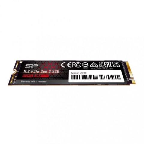 Silicon Power Dysk SSD UD80 1TB PCIe M.2 2280 Gen 3x4 3400/3000 MB/s Silicon Power Dysk SSD UD80 1TB PCIe M.2 2280 Gen 3x4 3400/3000 MB/s