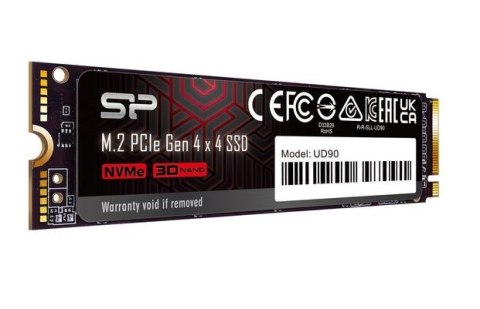 Silicon Power Dysk SSD UD90 500GB PCIe M.2 2280 NVMe Gen 4x4 5000/4800 MB/s Silicon Power Dysk SSD UD90 500GB PCIe M.2 2280 NVMe Gen 4x4 5000/4800 MB/s