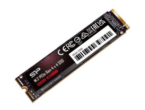 Silicon Power Dysk SSD UD90 500GB PCIe M.2 2280 NVMe Gen 4x4 5000/4800 MB/s Silicon Power Dysk SSD UD90 500GB PCIe M.2 2280 NVMe Gen 4x4 5000/4800 MB/s