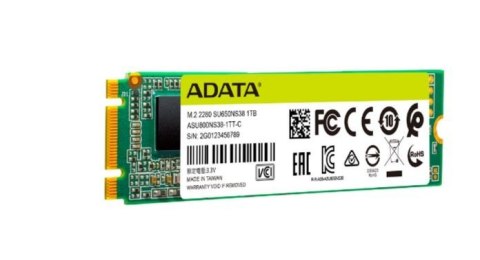 Adata Dysk SSD Ultimate SU650 1TB M.2 2280 TLC 3D SATA Adata Dysk SSD Ultimate SU650 1TB M.2 2280 TLC 3D SATA