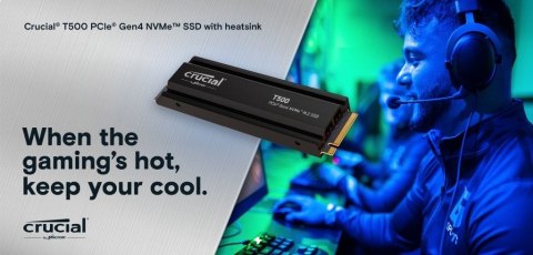 Crucial Dysk T500 500GB M.2 NVMe2280 PCIe 4.0 7200/5700 Crucial Dysk T500 500GB M.2 NVMe2280 PCIe 4.0 7200/5700