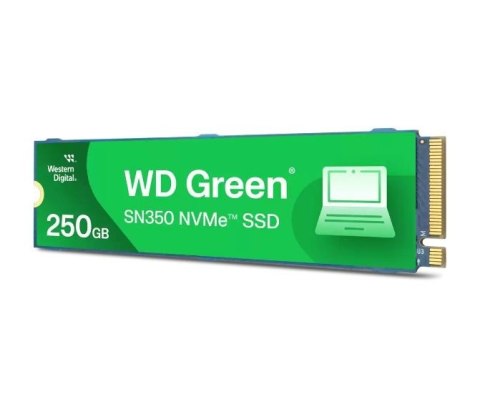 Western Digital Dysk SSD Green 250GB M.2 2280 SN350 NVMe PCIe Western Digital Dysk SSD Green 250GB M.2 2280 SN350 NVMe PCIe