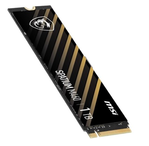 MSI Dysk SSD SPATIUM M460 1TB M.2 PCIe4 5000/4500MB/s MSI Dysk SSD SPATIUM M460 1TB M.2 PCIe4 5000/4500MB/s