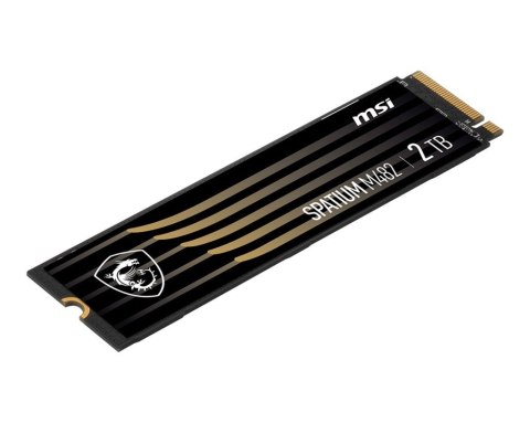 MSI Dysk SSD SPATIUM M482 2TB M.2 PCIe4 7300/6400MB/s MSI Dysk SSD SPATIUM M482 2TB M.2 PCIe4 7300/6400MB/s
