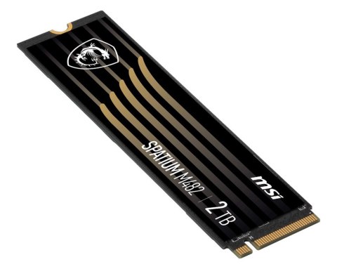 MSI Dysk SSD SPATIUM M482 2TB M.2 PCIe4 7300/6400MB/s MSI Dysk SSD SPATIUM M482 2TB M.2 PCIe4 7300/6400MB/s
