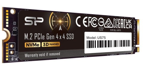 Silicon Power Dysk SSD US75 1TB M.2 PCIe Gen4x4 NVMe 1.4 7000/6000 MB/s Silicon Power Dysk SSD US75 1TB M.2 PCIe Gen4x4 NVMe 1.4 7000/6000 MB/s