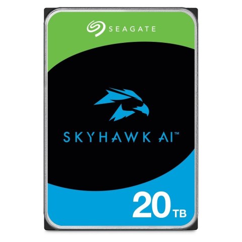 Seagate Dysk twardy SkyHawk AI 20TB 3,5 cali 512MB Seagate Dysk twardy SkyHawk AI 20TB 3,5 cali 512MB