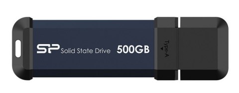 Silicon Power Dysk zewnętrzny SSD MS60 500GB USB 3.2 600/500MB/s Silicon Power Dysk zewnętrzny SSD MS60 500GB USB 3.2 600/500MB/s