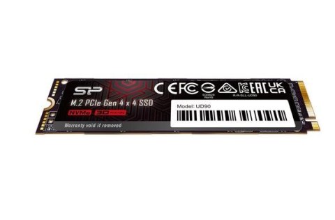 Silicon Power Dysk SSD UD90 500GB PCIe M.2 2280 NVMe Gen 4x4 5000/4800 MB/s Silicon Power Dysk SSD UD90 500GB PCIe M.2 2280 NVMe Gen 4x4 5000/4800 MB/s