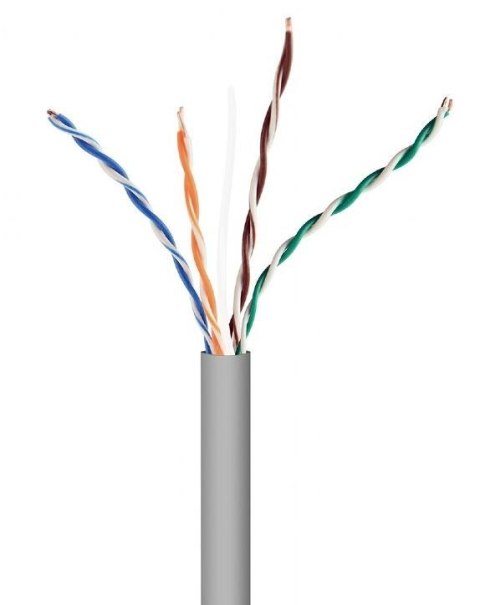 Gembird Kabel UTP drut kat. 5e (CCA) 305m szary Gembird Kabel UTP drut kat. 5e (CCA) 305m szary